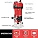 TEENO Wood Router, 6.5Amp 1.25HP Wood Routers for Woodworking, 800W Hand Wood Router Tool, 31000R/MIN Compact Edge Trimmer with 15 1/4