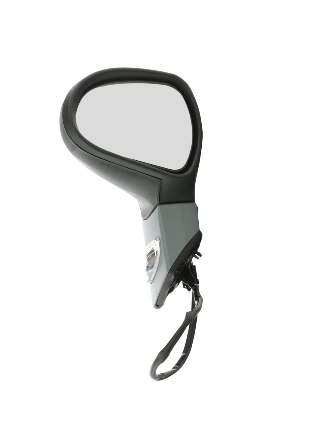 Alkar 6131308 Outside Complete Electric Heated Primed Convex Mirror with Blinker