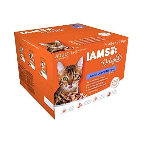 IAMS Delights Land & Sea Collection Katzenfutter Nass Cover