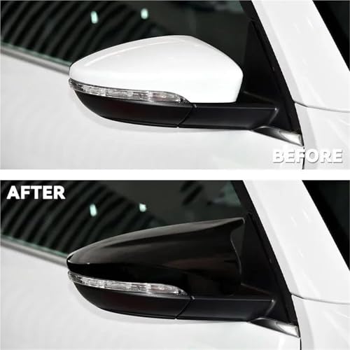 Rétroviseur voiture VW Scirocco CC Eos masquez rayures coque carbone