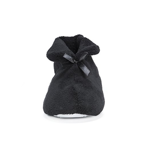 MUK LUKS womens Micro Chenille Boot With Satin Bow2