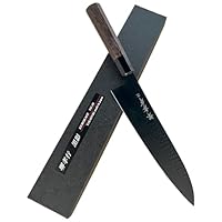 【美品】堺孝行 黒影 VG-10 牛刀 210mm フッ素加工 黒 包丁 51fDDdJfq1L.jpg_BO30,255,255,