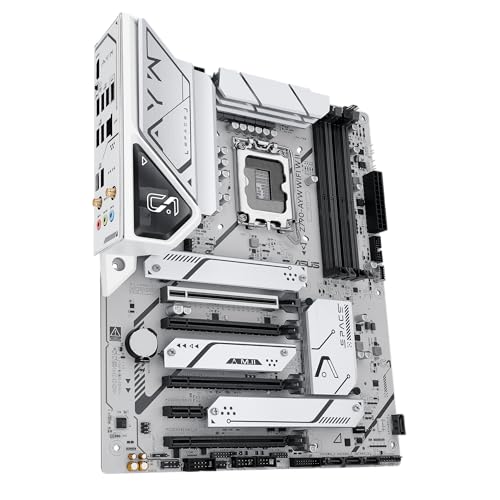 Z790-AYW WiFi W II Intel Z790 (LGA 1700) ATX Scheda madre con PCIe® 5.0, 3X M.2, 12+1 DrMOS, DDR5, WiFi 6, 2.5Gb LAN, HDMI, USB 10Gbps Type-C®, USB 10Gbps Type-C®, Thunderbolt™, USB4®, Aura Sync - Scheda madre - Immagine 9