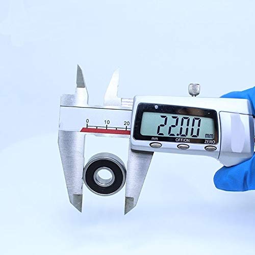 Skate roulements rouleaux 608-2RS miniature ABEC-5 de précision 8x22x7mm - 6