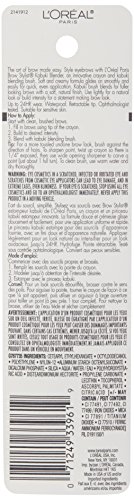 L'oreal Paris Brow Stylist Kabuki Blender Brow Crayon, Blonde, 0.05 Oz. #TOP2