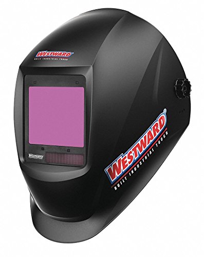 Westward Professional Series, Auto-Darkening Welding Helmet, 6 to 13 Lens Shade, 3.74" x