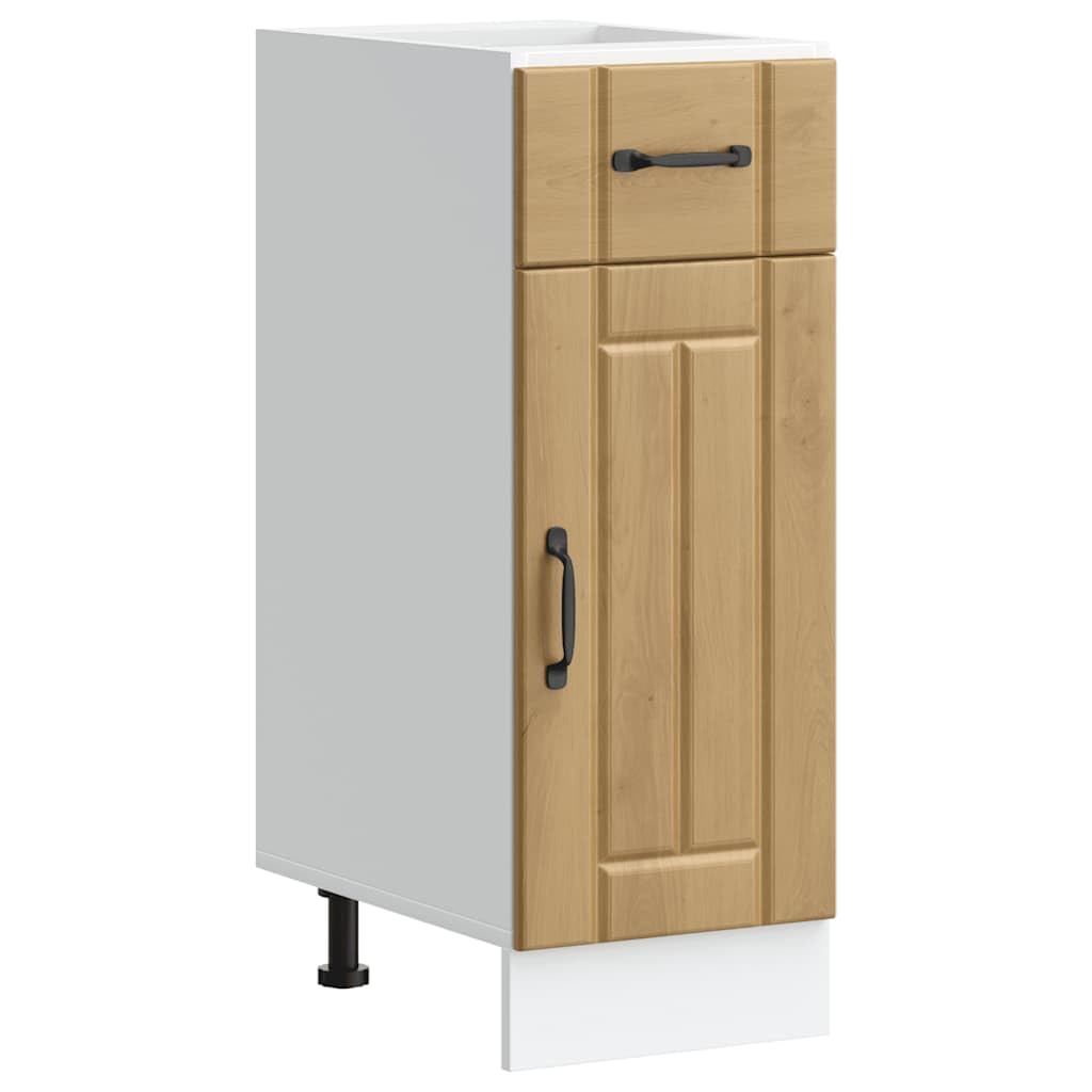 vidaXL Kitchen Base Cabinet Lucca Artisan Oak Engineered Wood — image 1