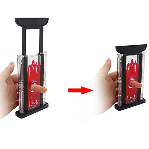 Finger Chopper,Magic See Through Guillotine Finger Chopper,Finger Cutter,Trick Prop Magic Toy