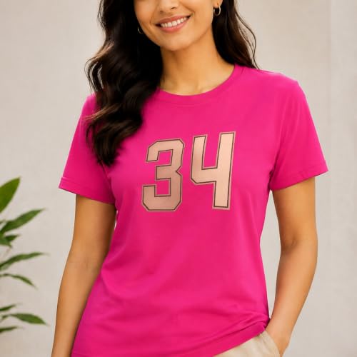 Image of Amazon Brand - INKAST Women Graphic Printed T-Shirt | Round Neck | Regular Fit | (Cotton Blend)