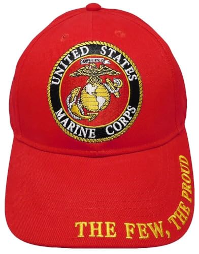 Gorra Trade Winds United States Marine Corps roja talla 7 3/4 miniatura 1