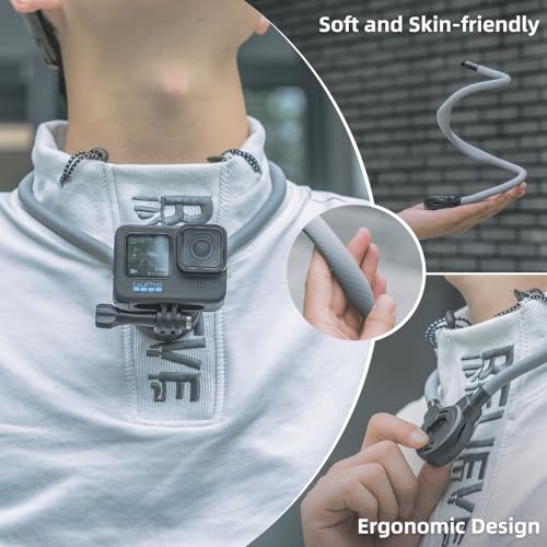 Support de cou magnétique pour GoPro collier de fixation rapide POV