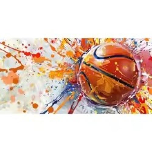 Peinture basket-ball graffiti TONGYINLI toile colorée salon 30x40cm