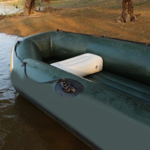 Coussin gonflable pour kayak et canoë en PVC blanc compact - 7