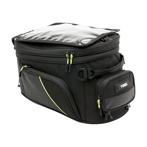 Sac de réservoir moto 19/25L extensible TC21 avec porte-tablette et housse étanche pour Enduro