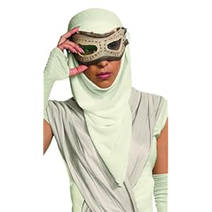 Rubies ‘s oficial adultos de oficial de Star Wars rey ojo máscara con capucha – Un tamaño