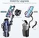 Giftorld Tassen-Handyhalterung, Tablet-Halterung, 2-in-1-Auto-Getränkehalter mit verstellbarem Langen Arm für das Auto, 360° drehbare Handy-Tablet-Halterung, kompatibel für Tablet, alle Smartphone