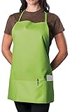 Adjustable Bib Apron - 3 Pocket