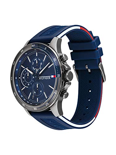 Tommy Hilfiger Bank Blue Men Watch TH1791721/NCTH1791721 - Image 2
