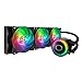 Cooler Master MLX-D36M-A20PC-R1 MasterLiquid ML360R - Dispositivo di raffreddamento a liquido per CPU AIO, 28 LED controllati indipendentemente, 120 mm, ARGB Air Balance MF