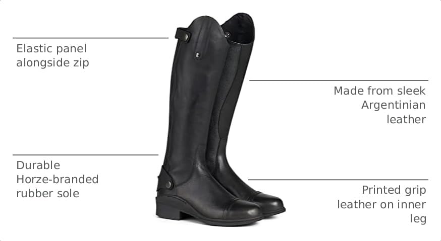 Image of HORZE Geneve Young Rider Tall Boots