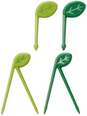 leaf stem food picks for Bento Box Lunch Box