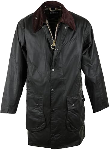 Barbour Border Wax Jacket - Sage MWX0008SG91 (A330) Verde, verde, S