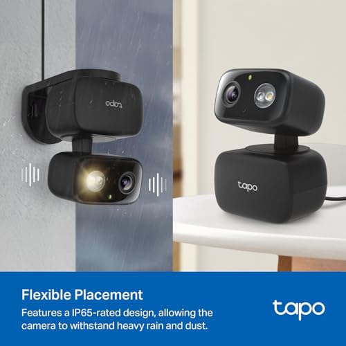 Tapo 1080p Pan/Tilt Indoor/Outdoor Security Camera, C207 HybridCam 360 - Image 3