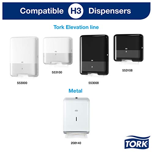 Tork 471079 Zickzack Handtücher Advanced weiß für Tork H3 Tork H3 Zickzack und Lagenfalz Handtücher-Systeme… – Bild 4