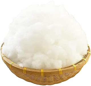 Top Style Collection Soft Virgin Conjugated Anti-Allergenic Polyester Hollowfibre Filling For Cushions Pillows Crafts Filling Stuffed Teddy Bear Pet Beds Toy DIY Stuffing (2-KG)