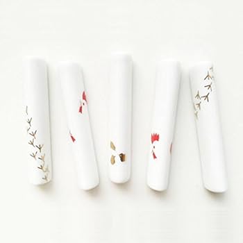 東屋 干支 箸置き 6個セット Amazon.co.jp: 東屋 干支 箸置き 酉 とり 5本セット （赤絵