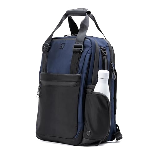 Travelpro Altitude Medium Expandable Travel Laptop Backpack 25-30L, 16 Inch Laptop, Water Resistant, Work, Business, Men and Women, Aviator Navy - Image 3
