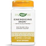 Enzymatic Therapy Energizing Iron with Eleuthero Softgels, 90 Count