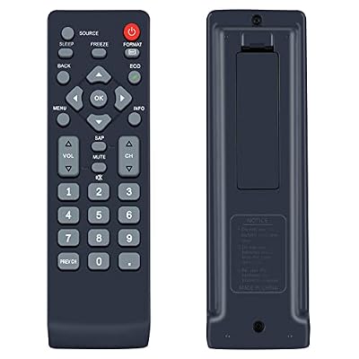 NH001UD Replaced Remote Control Compatible for Emerson TV LC190EM1 LC190EM2 LC220EM1 LC220EM2 LC260EM1 LC260EM2 LC260EM2A LC320EM1 LC320EM1F LC320EM2 LC320EM2F LC370EM2