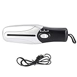Trituradora de papel portátil Mini trituradora de papel USB con soporte de batería, para documento A6 doblado o documento A4, adecuado para el hogar