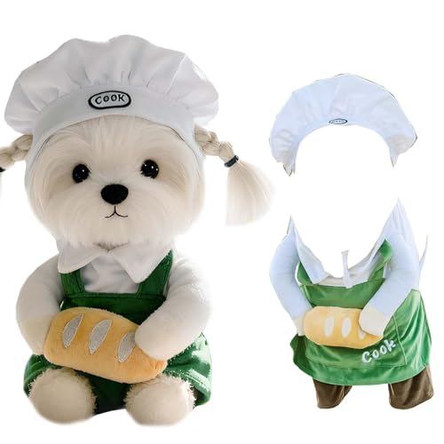 Disfraz de Chef para Perros y Gatos Talla Pequeña