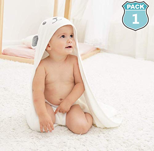 Premium 15 Piece Baby Gift Box Set - Bamboo Baby Bath Towels, Washcloths, Bandana Bibs (Neutral Design) - Baby Registry Search Essentials for Boys and Girls - Thumbnail 6