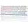 RK ROYAL KLUDGE RK100 Wireless Mechanical Keyboard 2.4Ghz/Bluetooth/Wired Mechanical Gaming Keyboard Full Size 100 Keys RGB Backlit Hot Swappable Blue Switch White