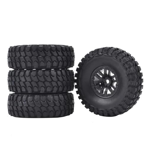 Pneus 1.0 pouces caoutchouc pour résoudre les problèmes de patinage du TRX4M et SCX24