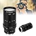 Zoom Camera Lens , 1 . 3MP Zoom CCTV Lens CS Mount Manual Aperture 5‑100mm Aluminum Alloy Low Distortion High Compatibility HD Lens for Security Camera Default