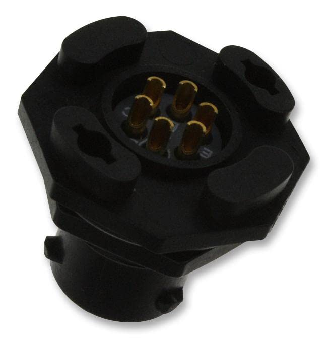 Connecteurs circulaires 6 voies SKT HISEAL TAIL10 MIL UTS710E6S pour automates