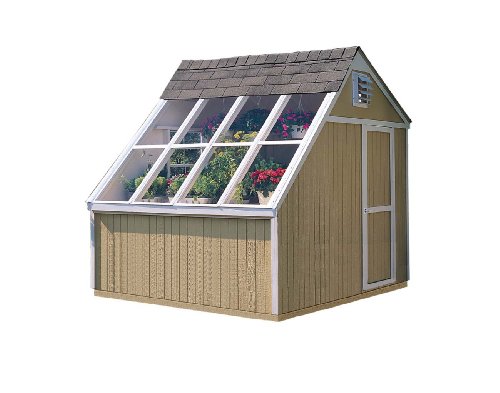 Handy Home Products Phoenix Solar Shed with Floor, 10 by 8-Feet