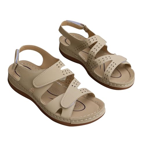 Sandales de plage dorées chic pour vos fêtes et soirées d'été