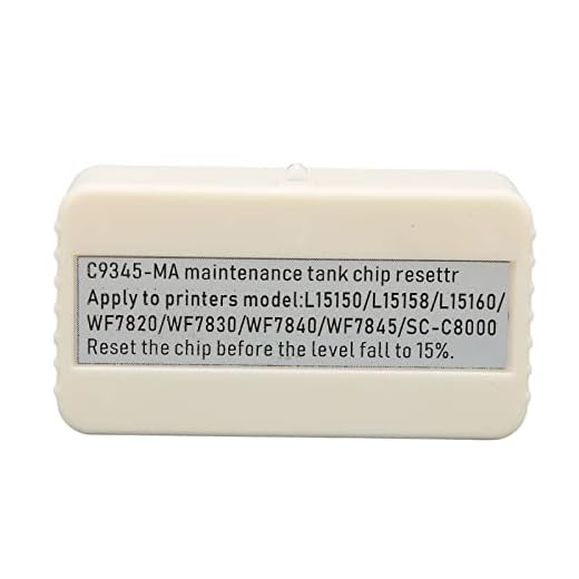 Redefinidor de decodificador de tanque de resíduos de tinta, redefinidor de chip leve com tampa para L15150 L15158 L15168 L15060