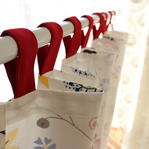 Cortina pequeña decorativa para ocultar el desorden en armarios y cocinas 6