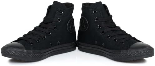 Converse Baby Chuck Taylor All Star Canvas High Top Sneaker, Black Monochrome, 3 M US Infant | Image 1
