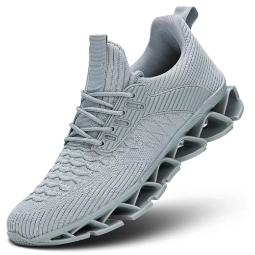 Image of Wrezatro Women's Slip on Walking Running Shoes Blade Tennis Casual Fashion Sneakers Comfort Non Slip Work Sport Athletic Trainer