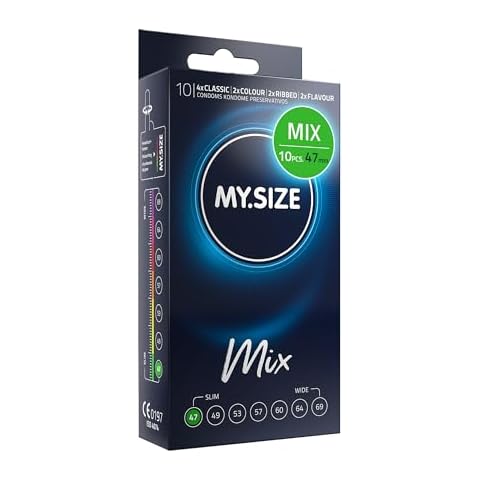 My.Size Mix Condoms Size 1, 10 Pack Cover