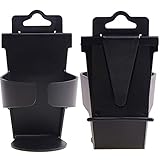 compra de latas de bebidas vacias 2 métodos de instalación: 1. Soporte multifunción para bebidas para coche que se puede colocar en la puerta del conductor, pero también en todas las puertas de pasajeros delante y detrás. 2. Con un gancho en la parte posterior, también se puede fijar a la barra del reposacabezas
