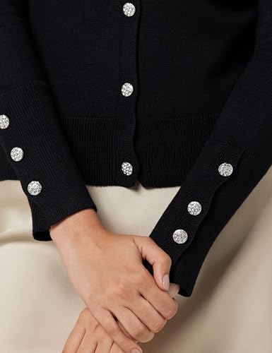 Buy CODE by Lifestyle Women Black Nylon Regular fit Solid Cardigan