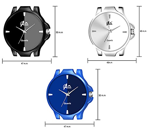 Image of Acnos Premium Dress Analogue Men's Watch(Multicolour Dial Polyurethane Colored Strap)-AC-251-252-254